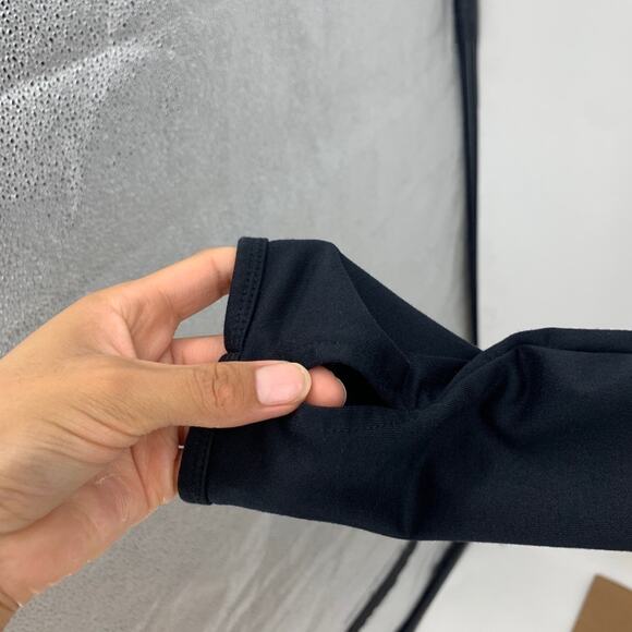 Fabletics Jacket Womens M Black Jojo Performance Full Zip Vented Fleece Lined - Picture 6 of 16